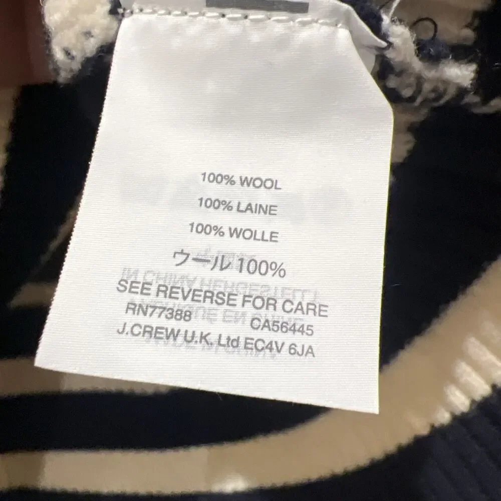 J. Crew crew navy